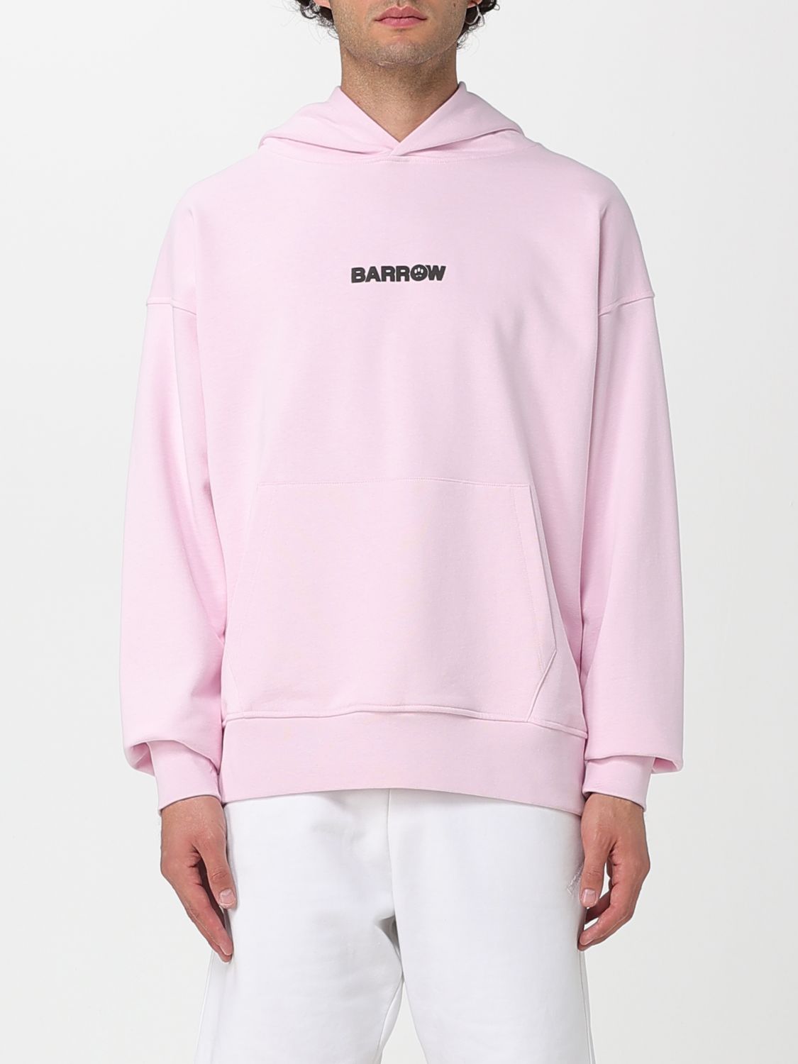 Barrow Sweatshirt  Men Color Black 1 In Pink