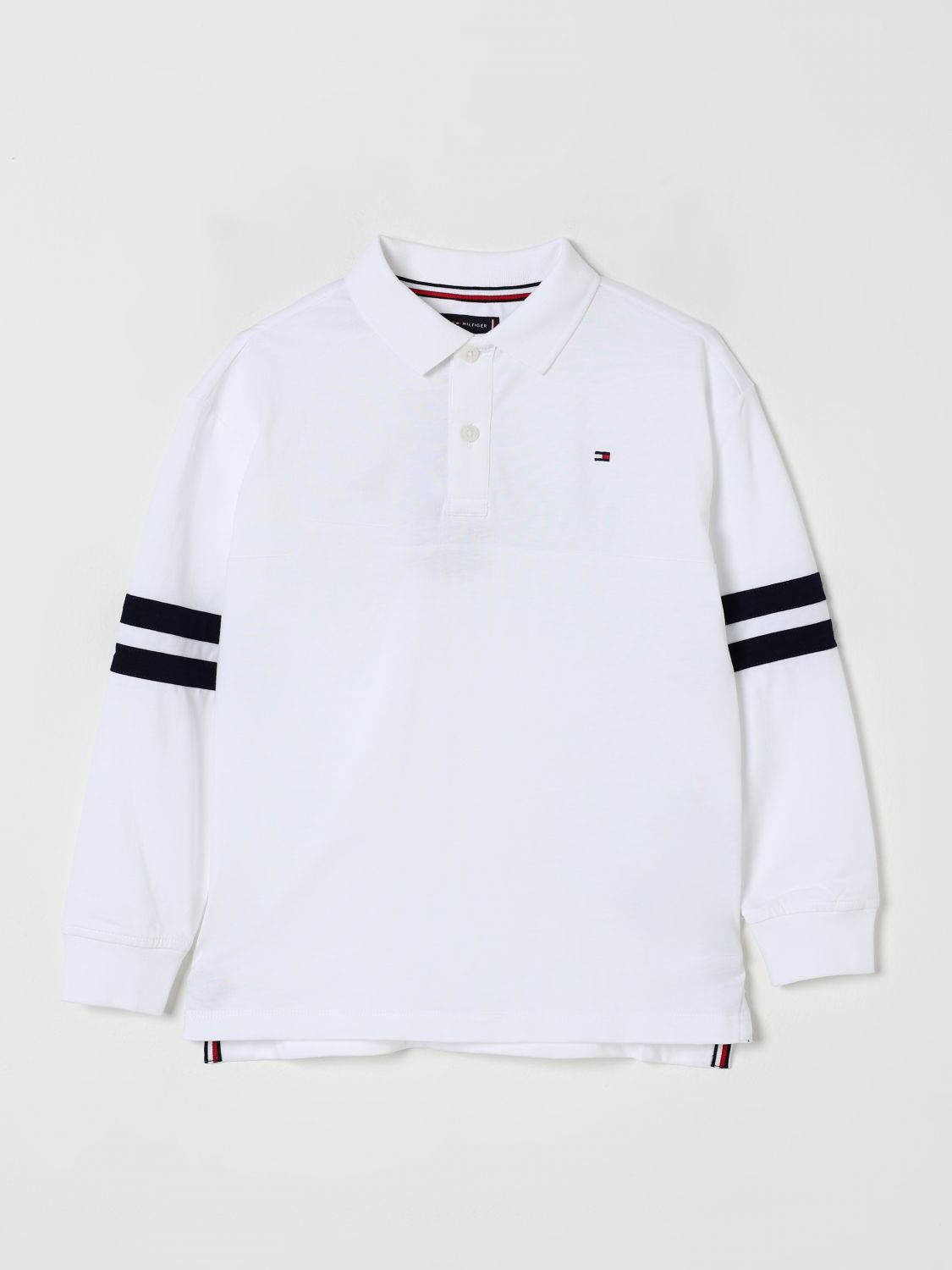 Tommy Hilfiger Polo Shirt  Kids Color White In White