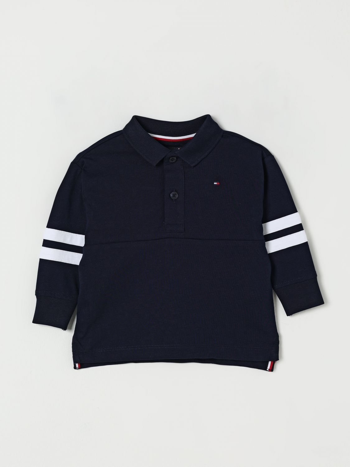 Tommy Hilfiger Polo Shirt  Kids Color Navy In Blue