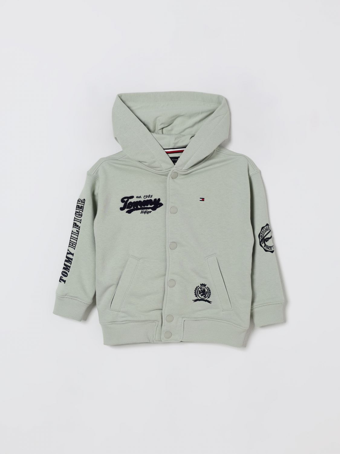 Tommy Hilfiger Jacket  Kids Color Green In Green