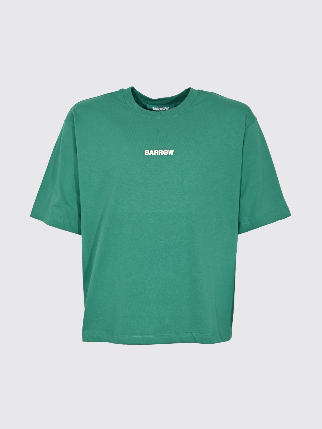 T-shirt in cotone con stampa Orso Barrow