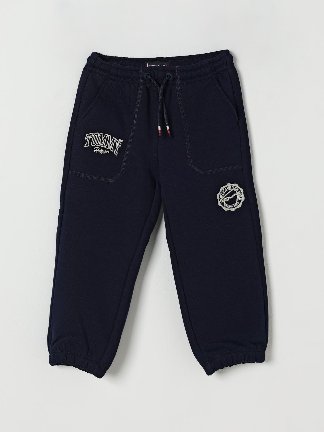 Tommy Hilfiger Pants  Kids Color Navy In Blue