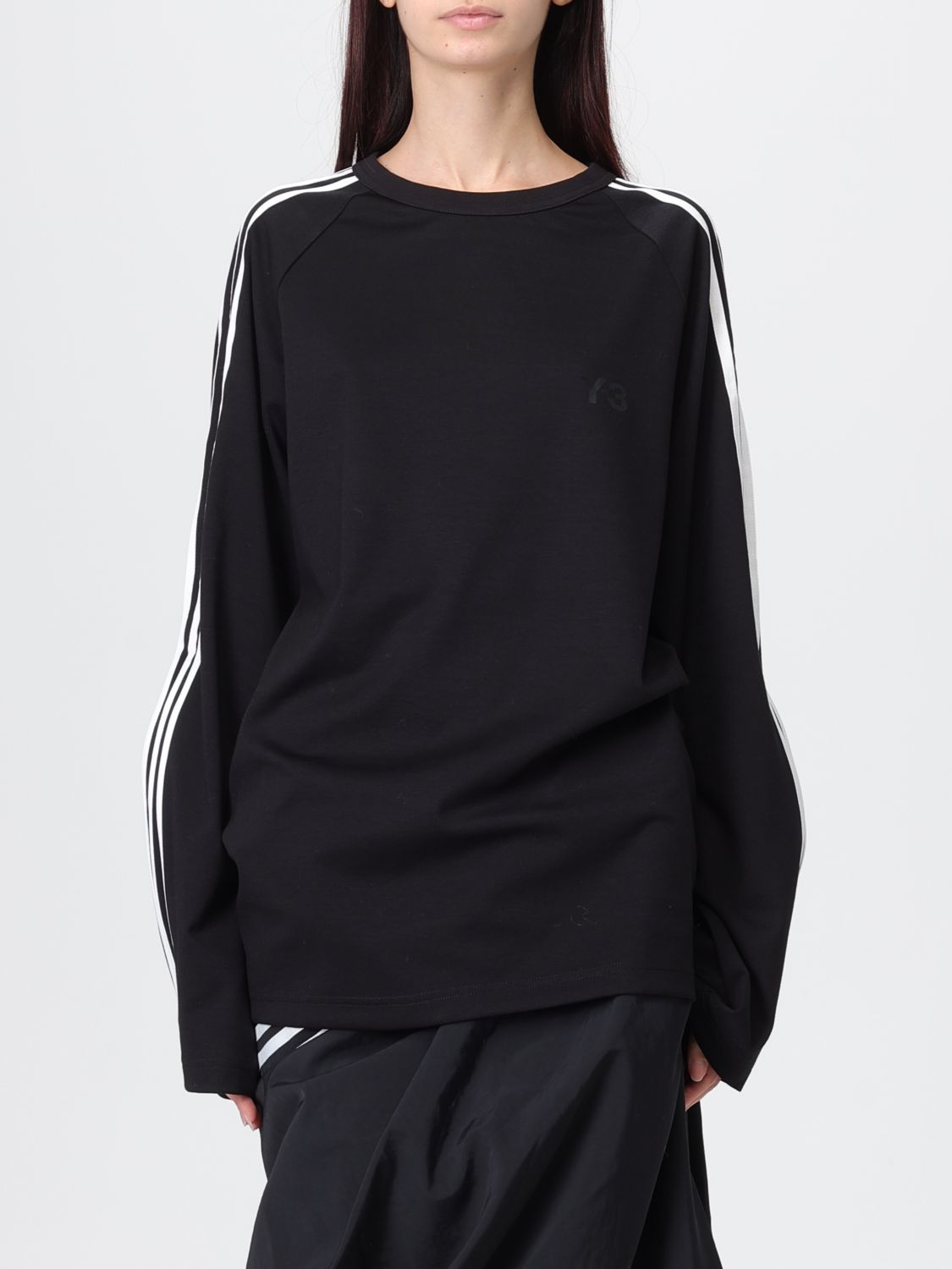 Y-3 T-shirt  Woman Color Black In Black