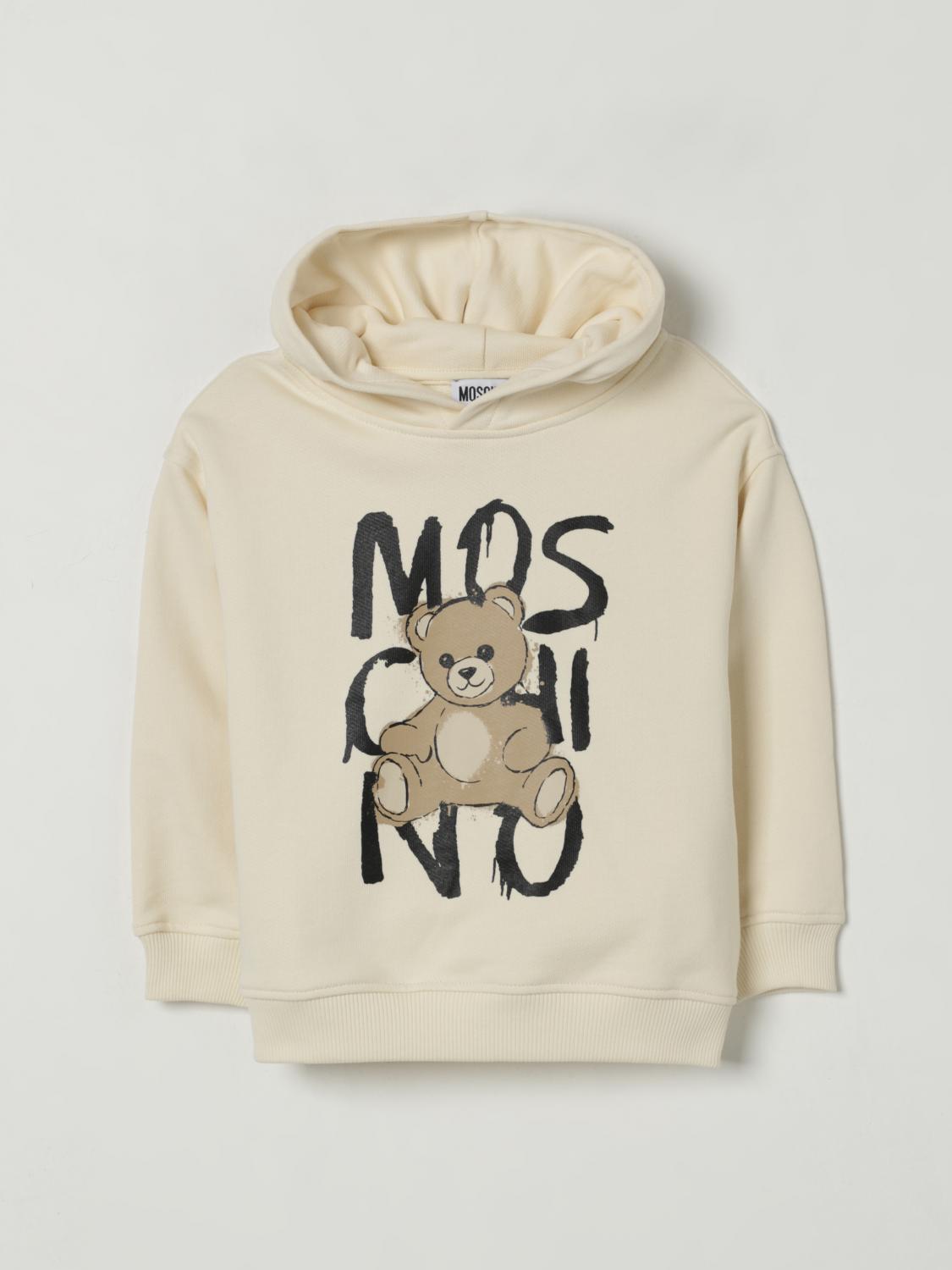 Moschino Sweater Kids Color Ivory In Neutral