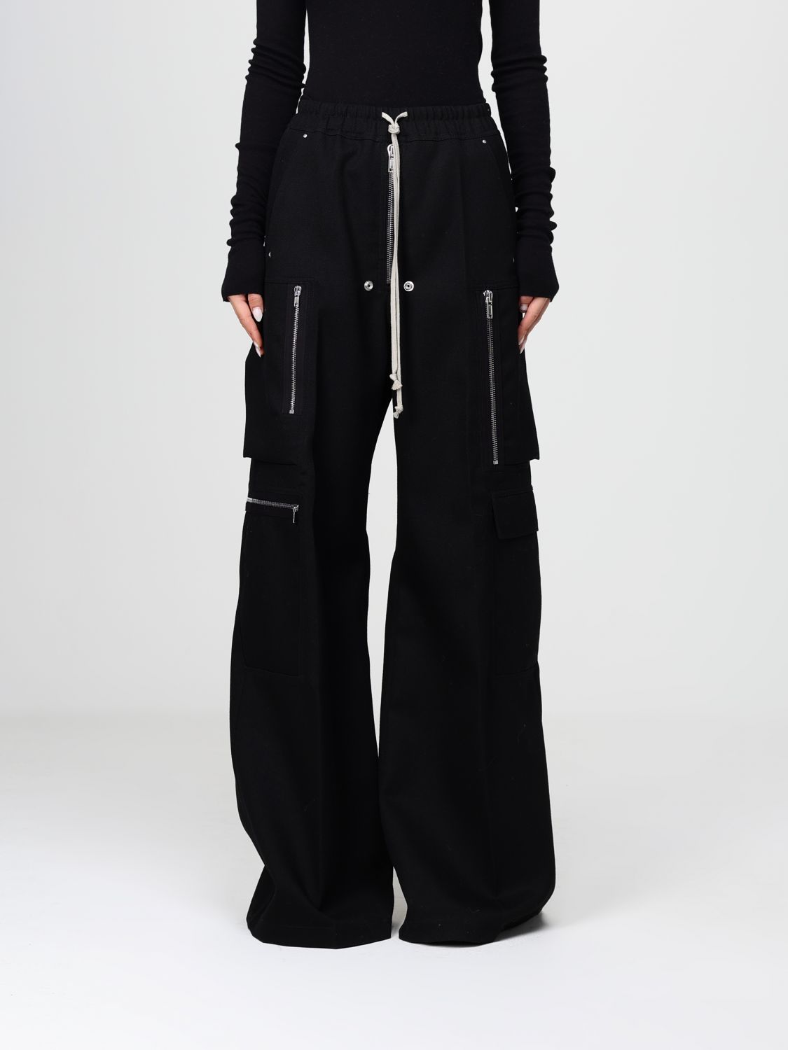 Rick Owens Pants Woman Color Black