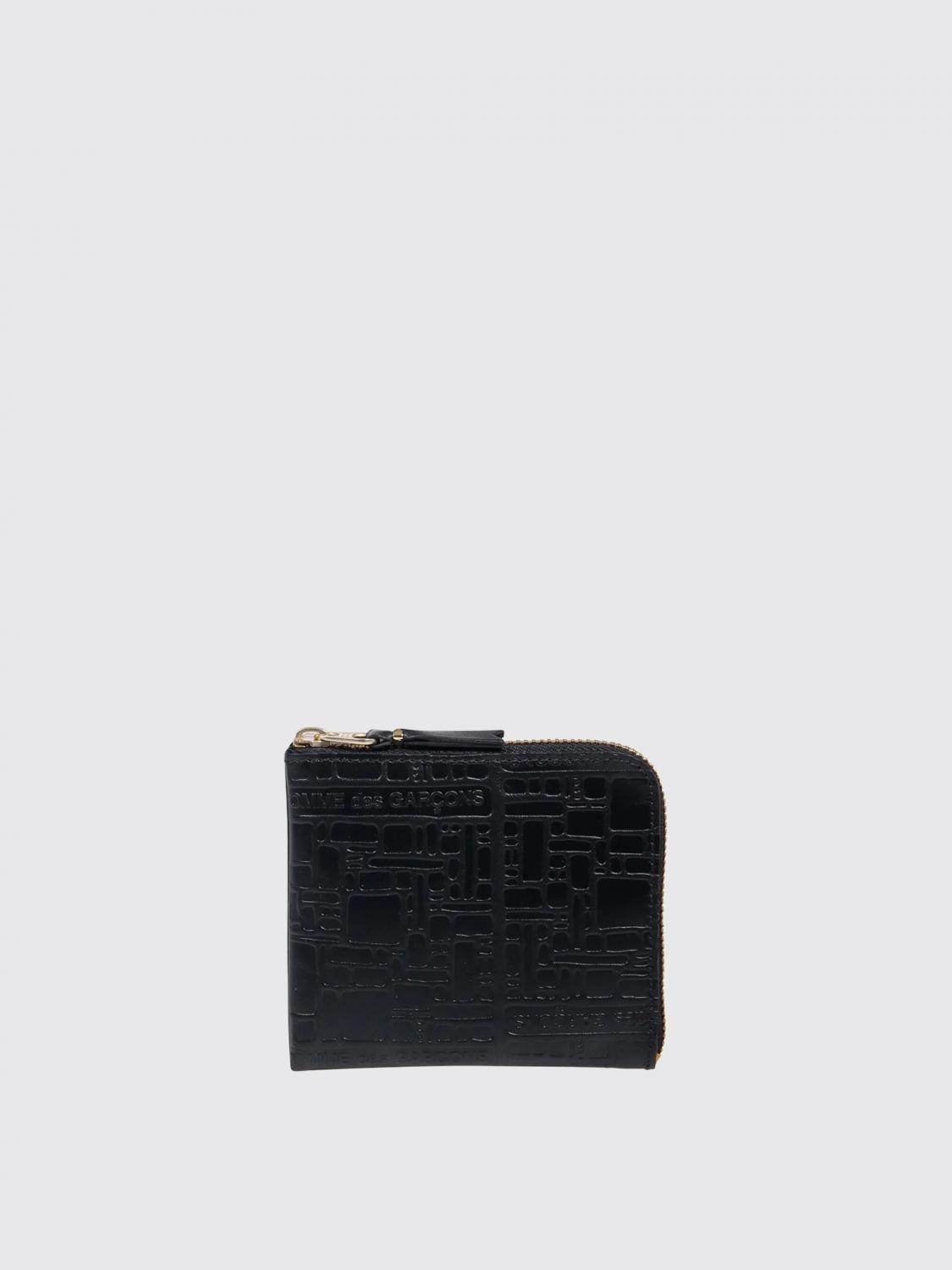 Comme Des Garçons Wallet Comme Des Garcons Men Color Black In Black