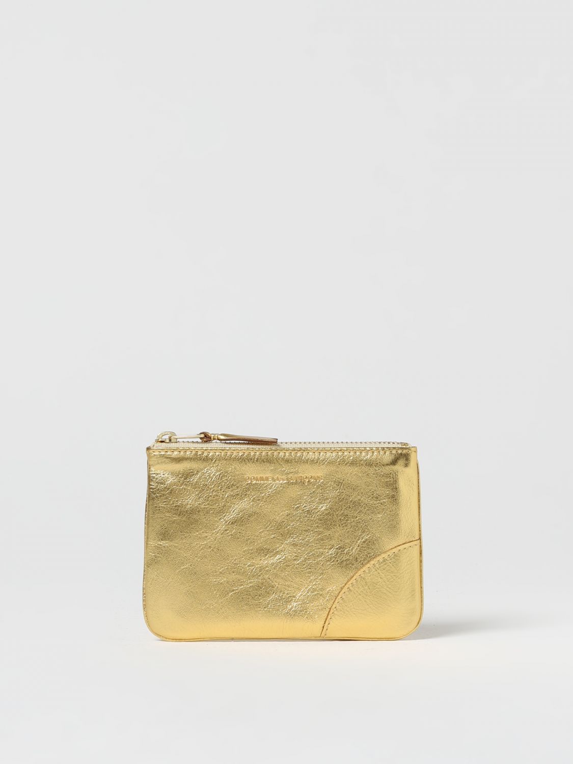 Comme Des Garçons Wallet Comme Des Garcons Men Color Gold In Gold