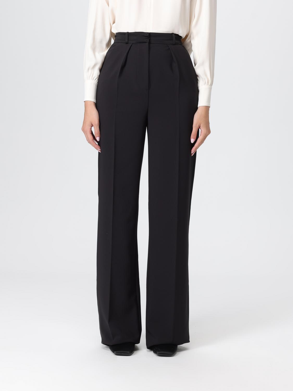 Elisabetta Franchi Pants Woman Color Black In Black
