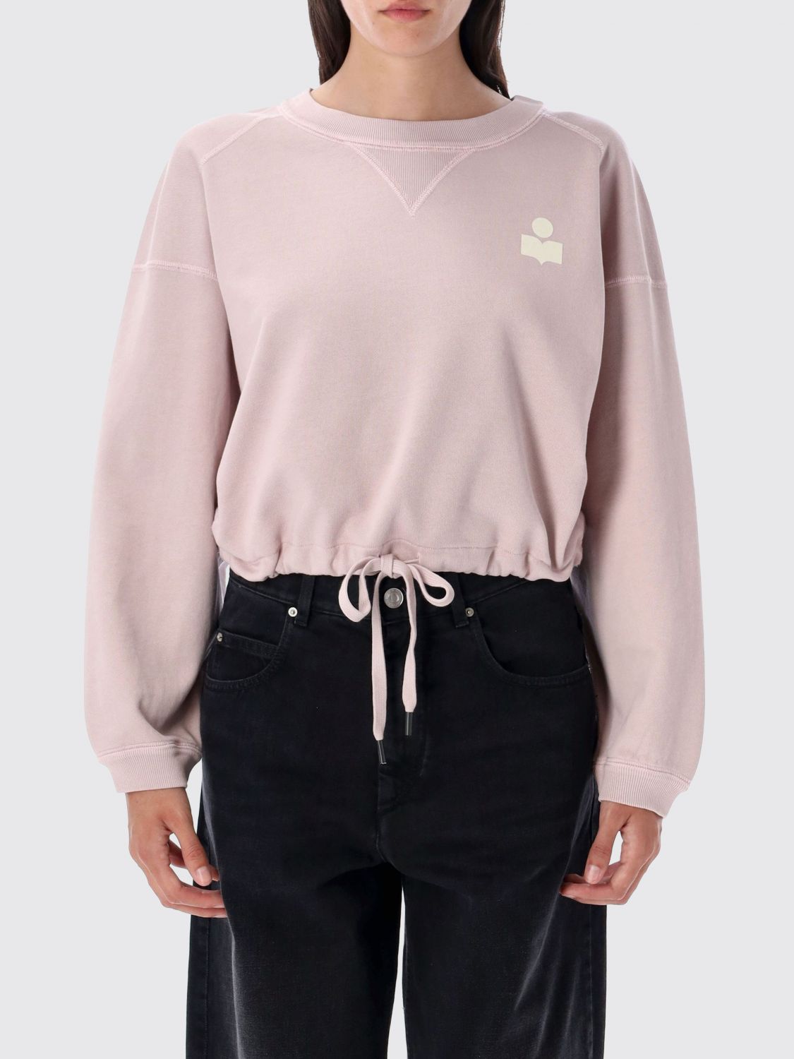 Isabel Marant Étoile Sweatshirt Isabel Marant Etoile Woman Color Pink In Brown