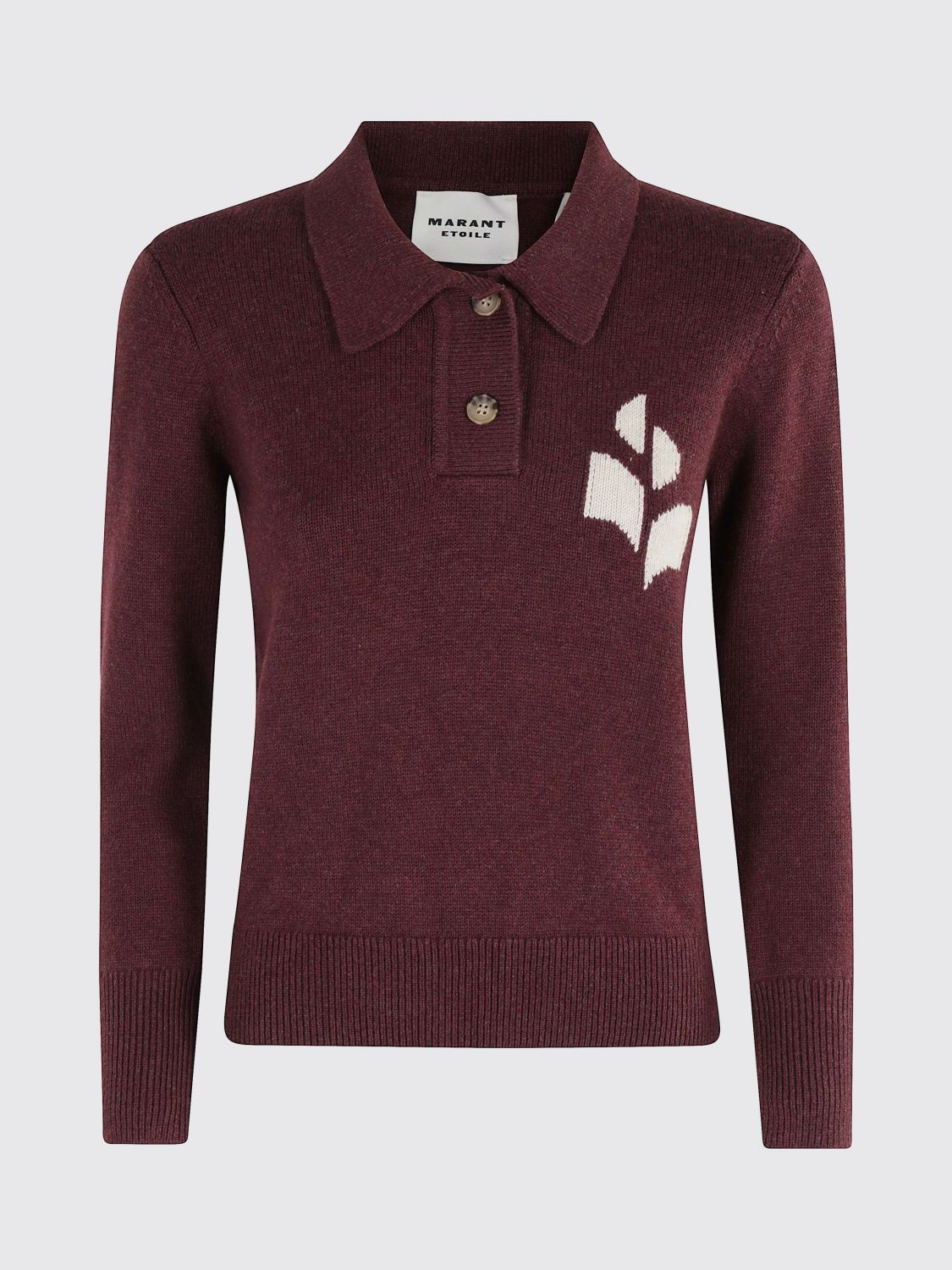 Isabel Marant Étoile Polo Shirt Isabel Marant Etoile Woman Color Burgundy
