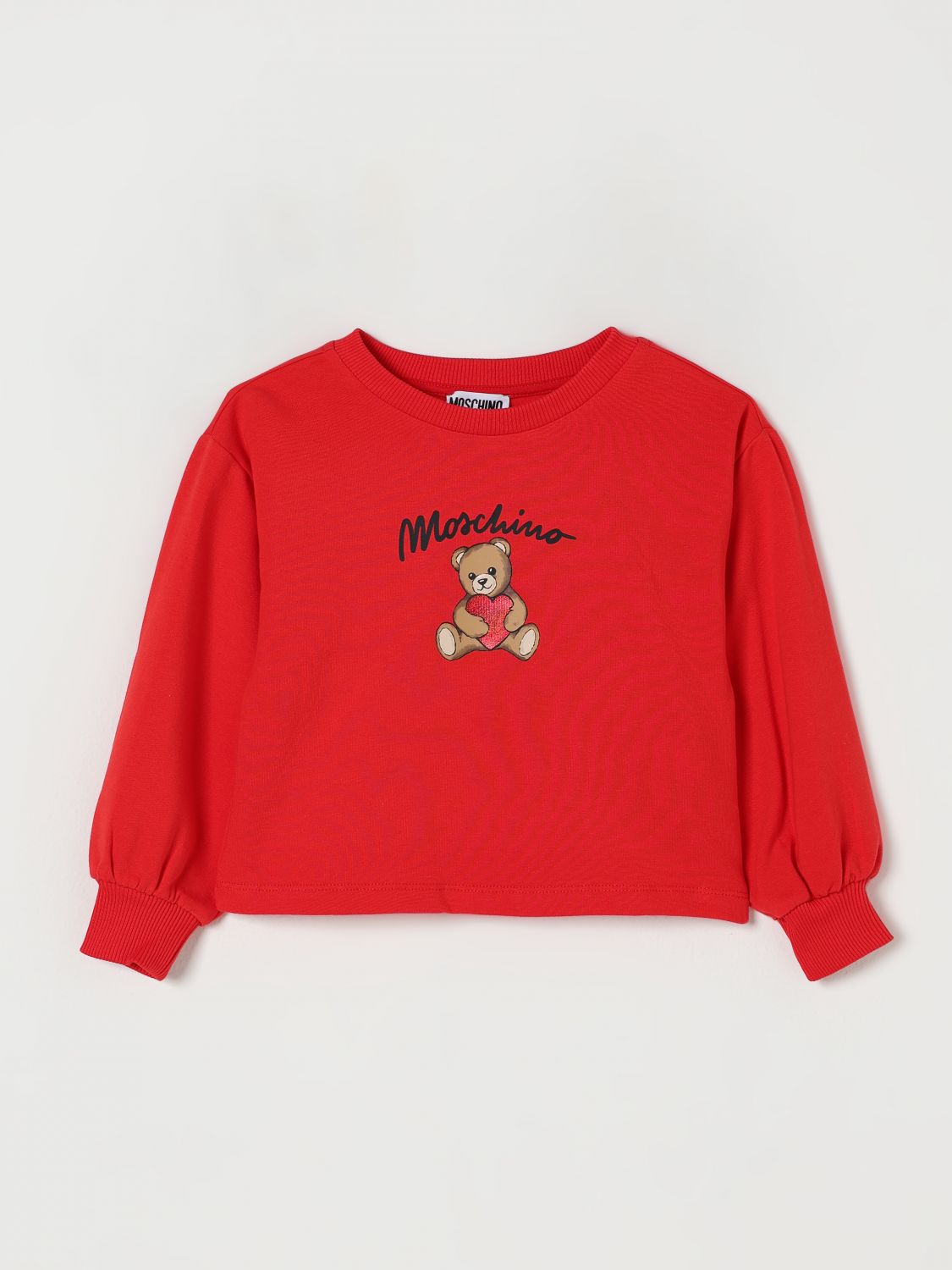 Moschino Sweater Kids Color Red In Red