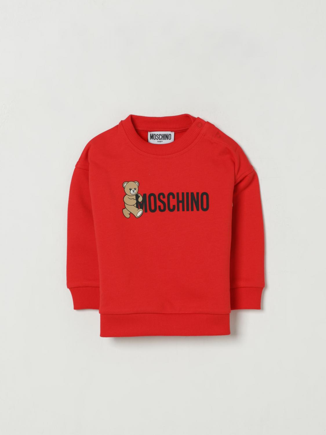 Moschino Sweater Kids Color Red In Red