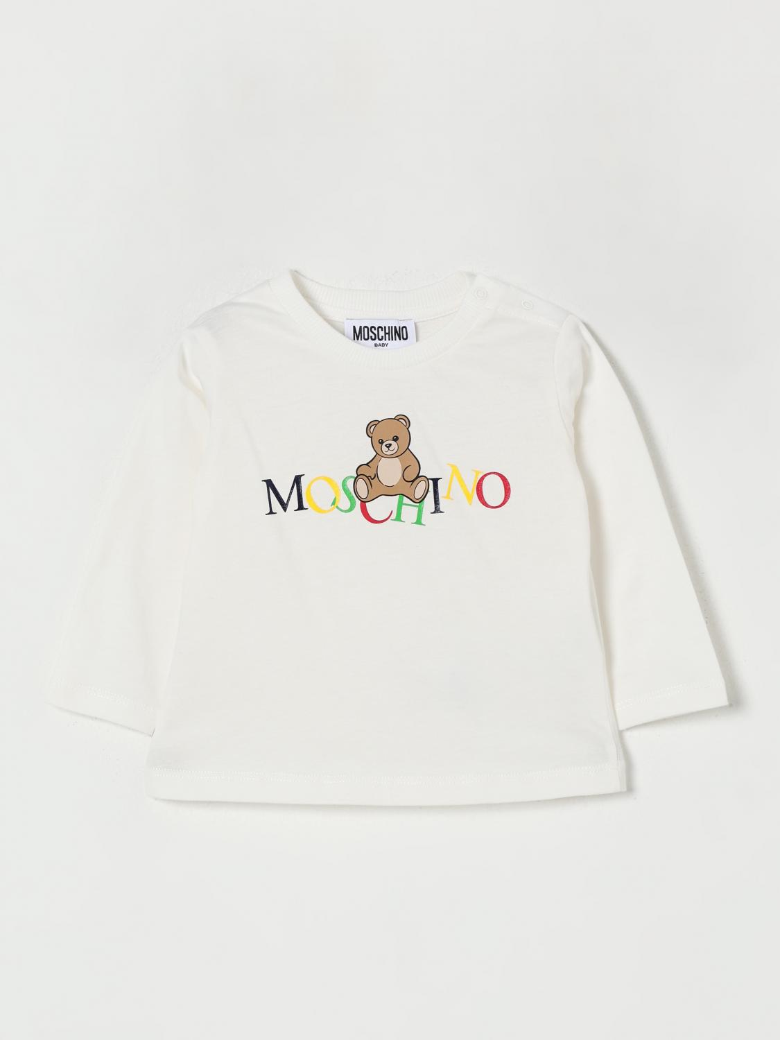 Moschino T-shirt  Kids Color White In White