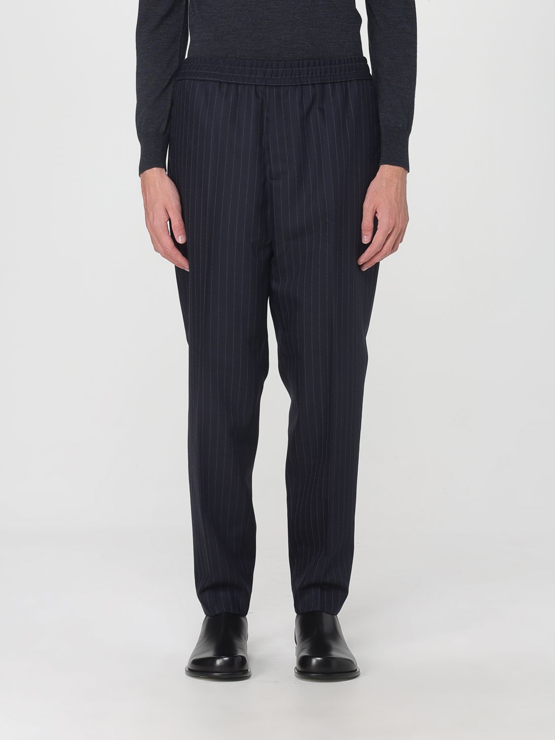 Golden Goose Pants Men Color Blue In Blue