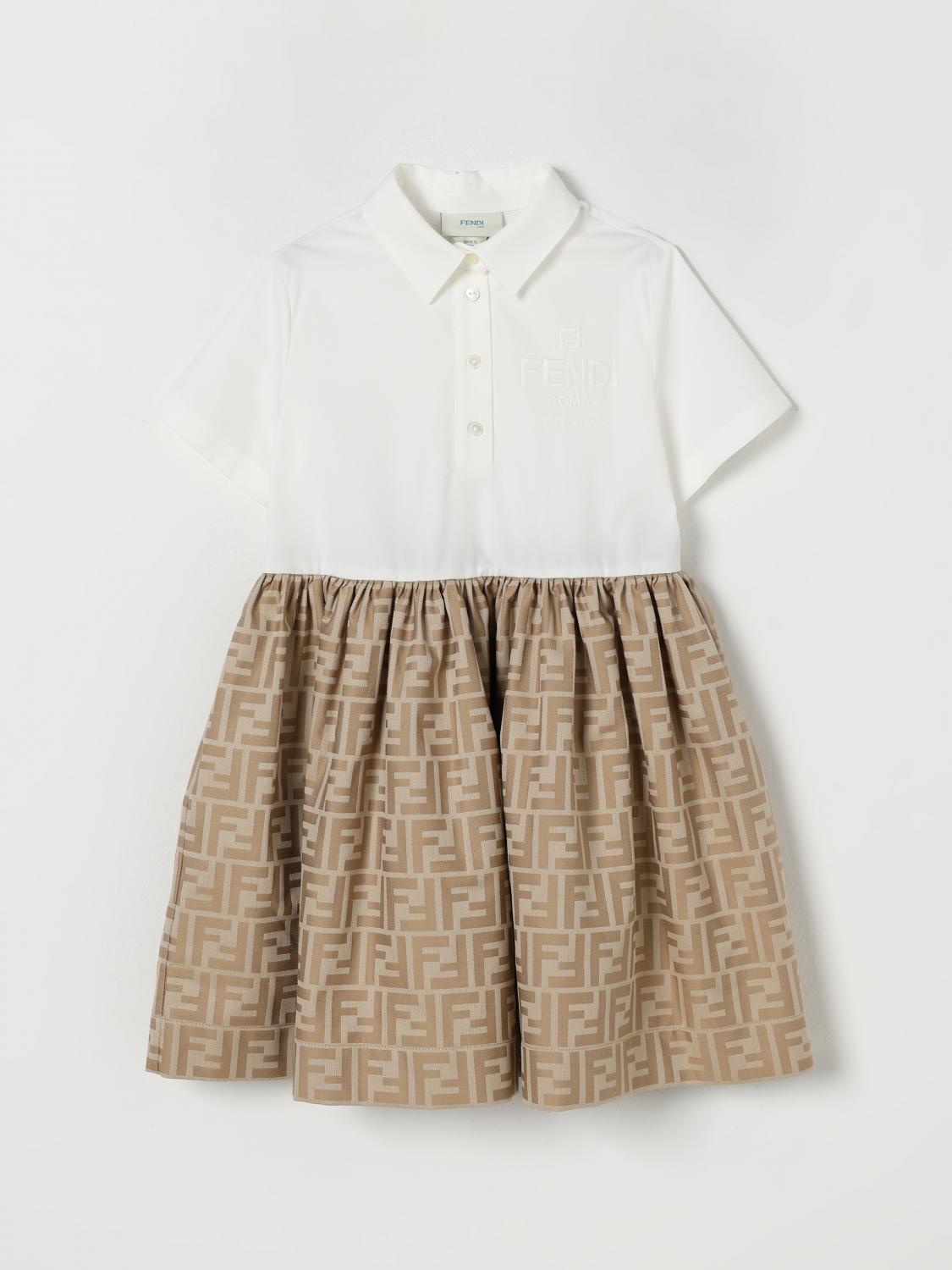 FENDI Kleid Kinder Farbe Bunt