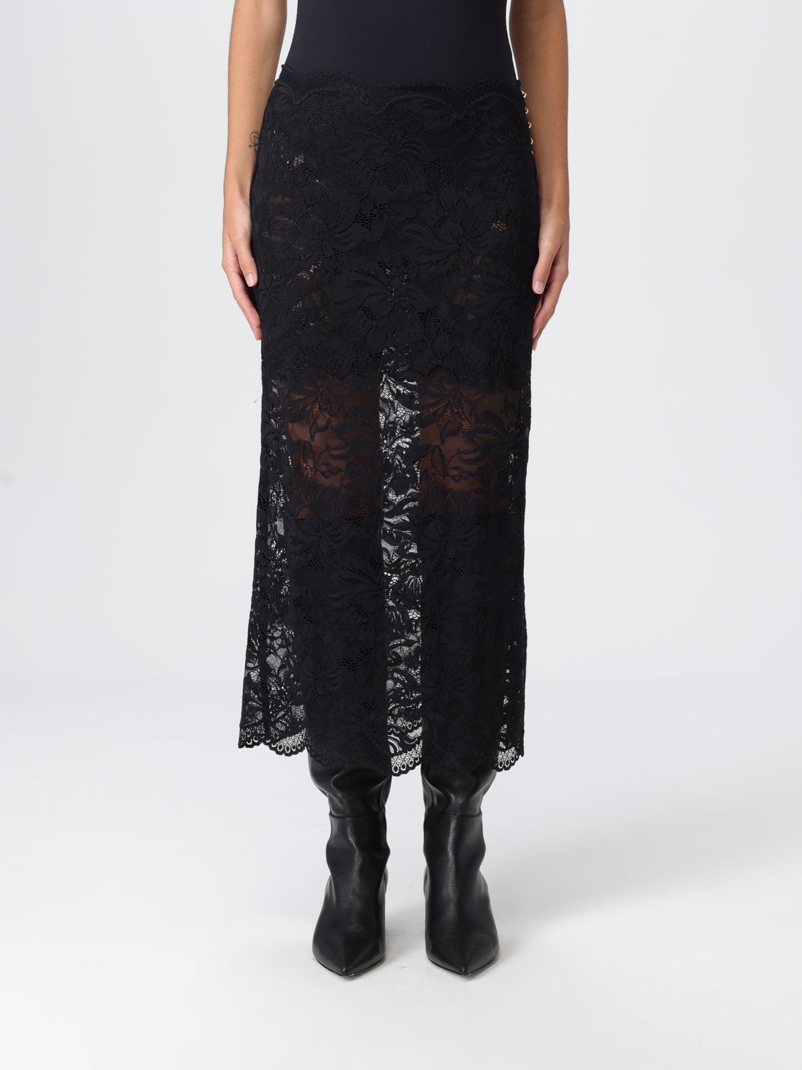 Rabanne Skirt Woman Color Black In Black