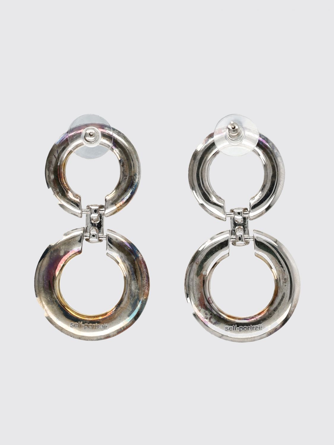 Self-portrait Jewel Woman  In Silver