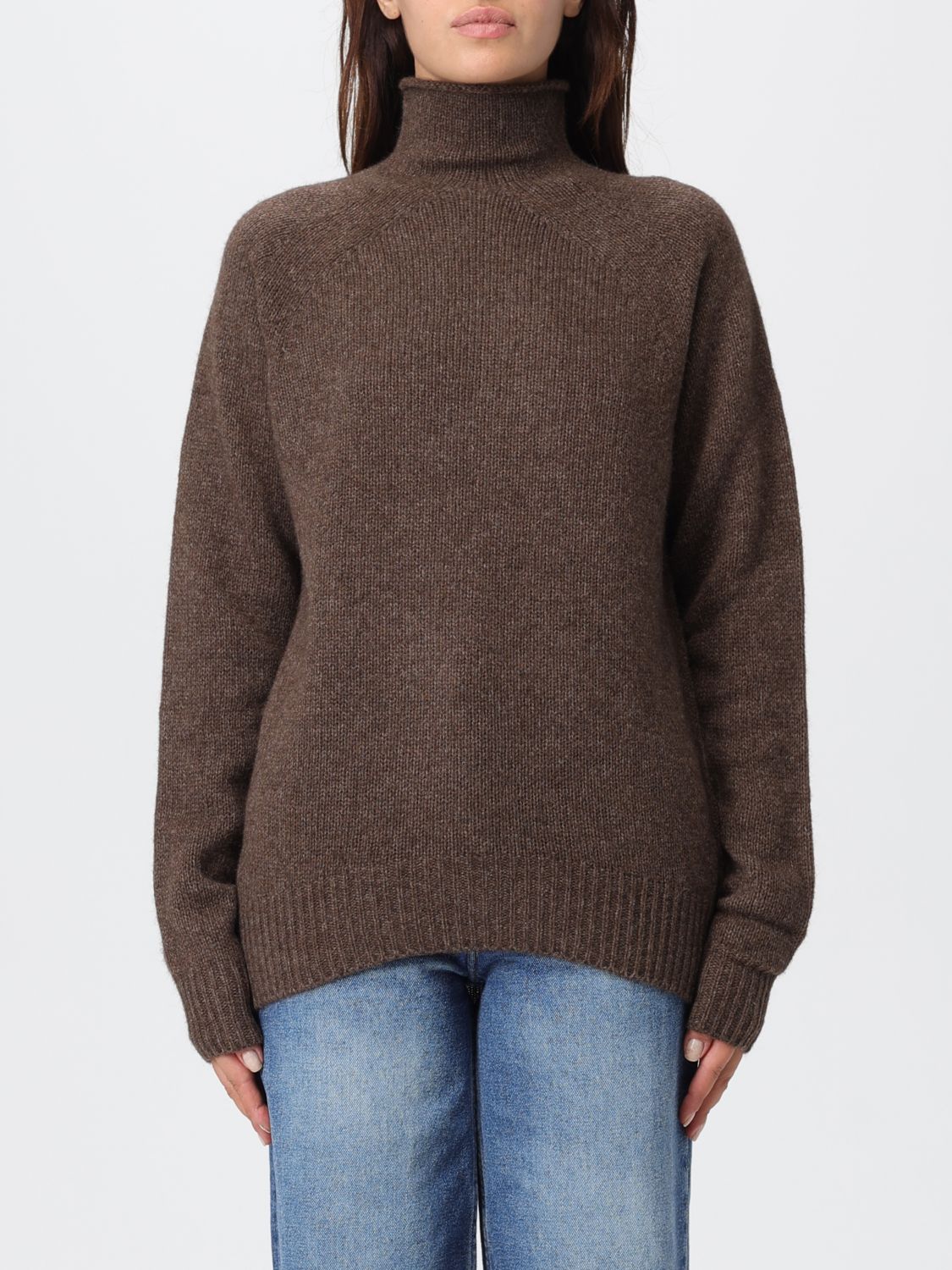 Apc Sweater A. P.c. Woman Color Brown In Brown