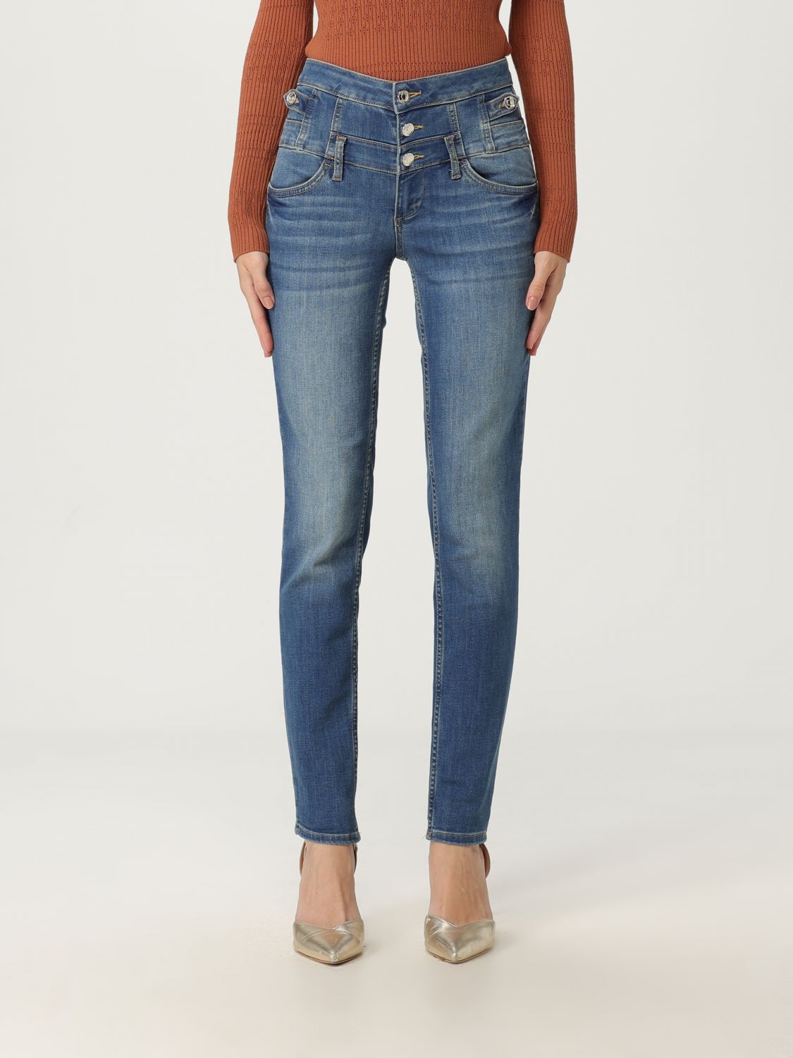 Liu •jo Jeans Liu Jo Woman Color Black In Blue