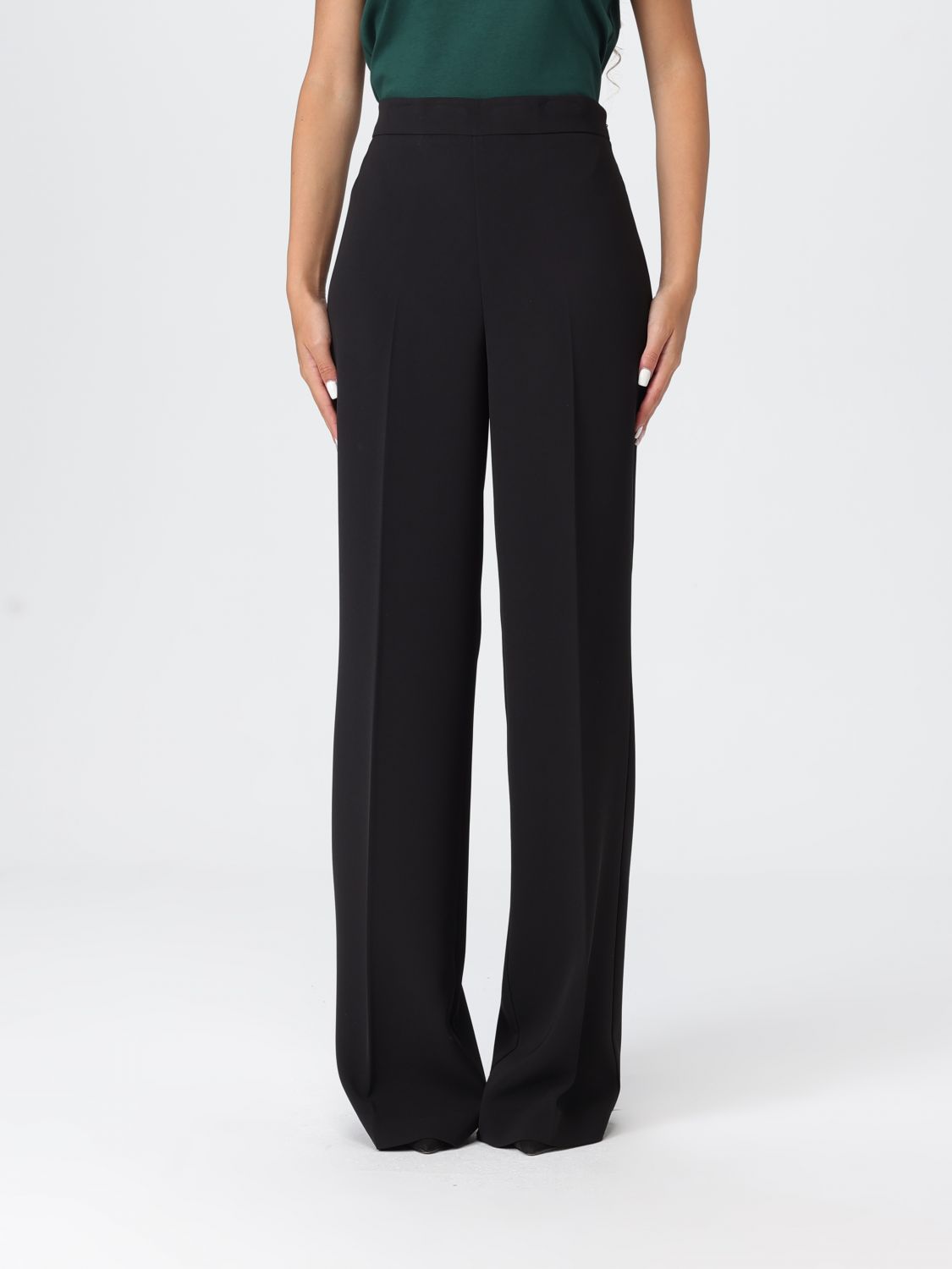 Twinset Pants Woman Color Black In Black