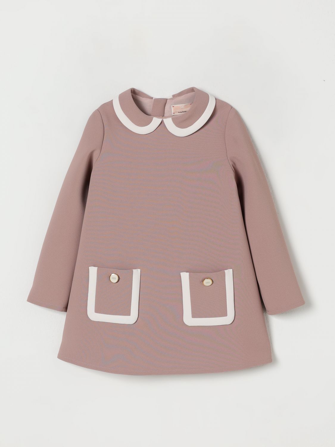 Elisabetta Franchi La Mia Bambina Romper  Kids Color Blush Pink In Pink