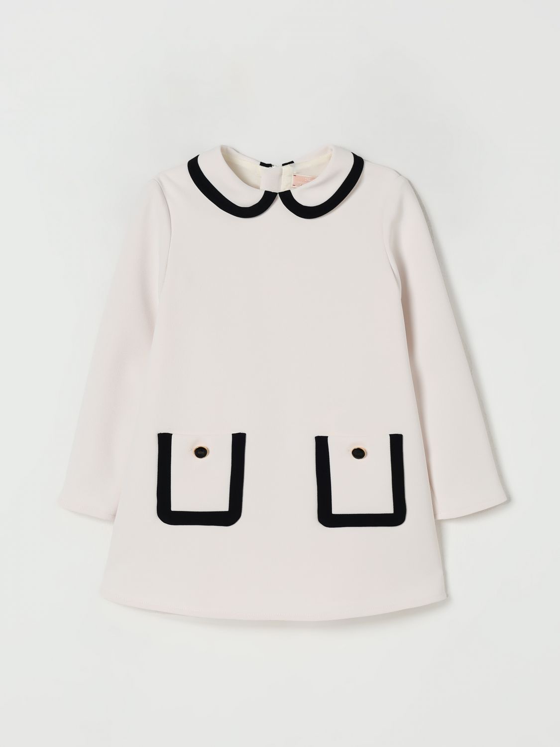 Elisabetta Franchi La Mia Bambina Romper  Kids Color Yellow Cream In White