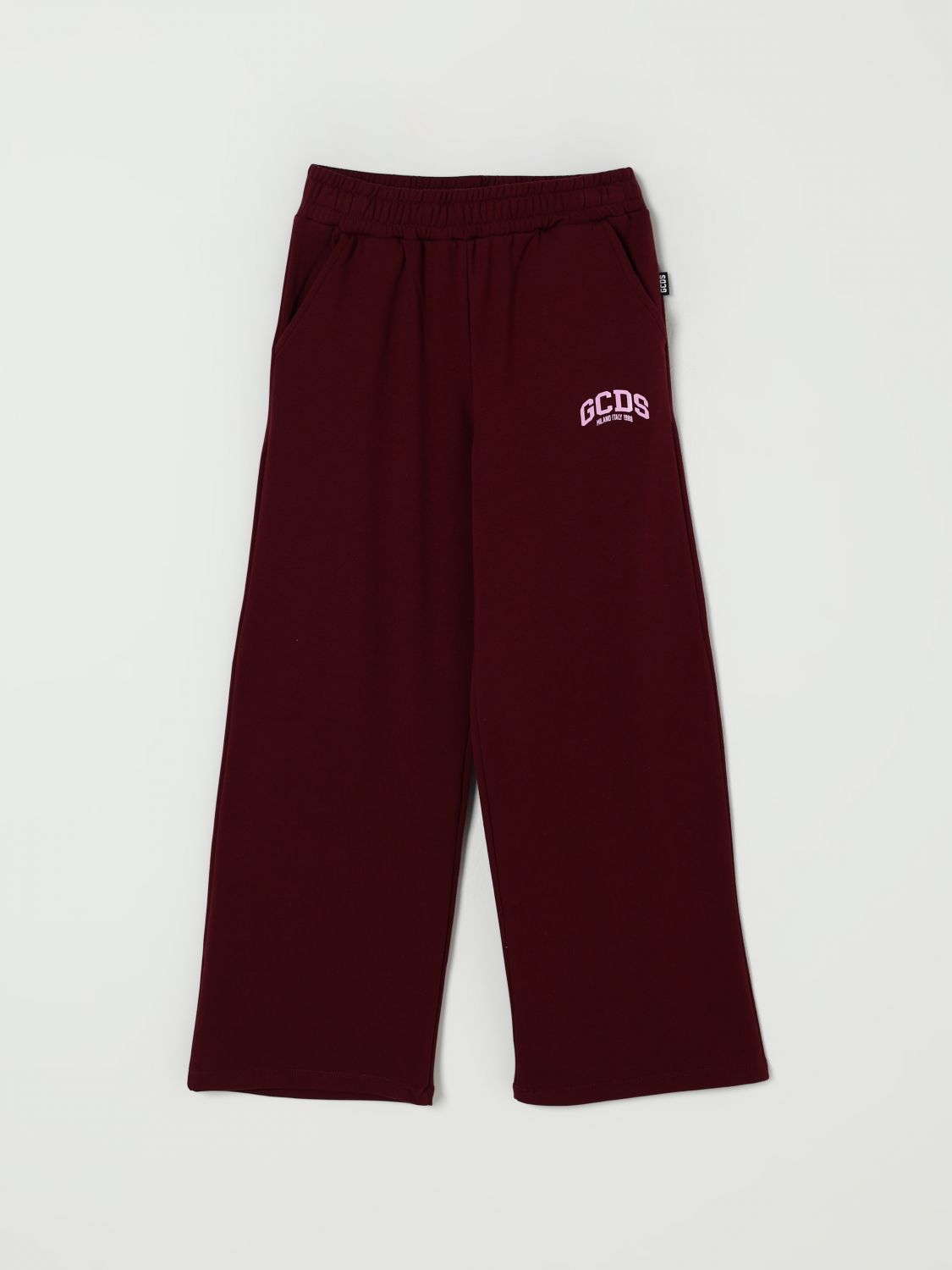 Gcds Junior Pants  Kids Color Burgundy In Brown