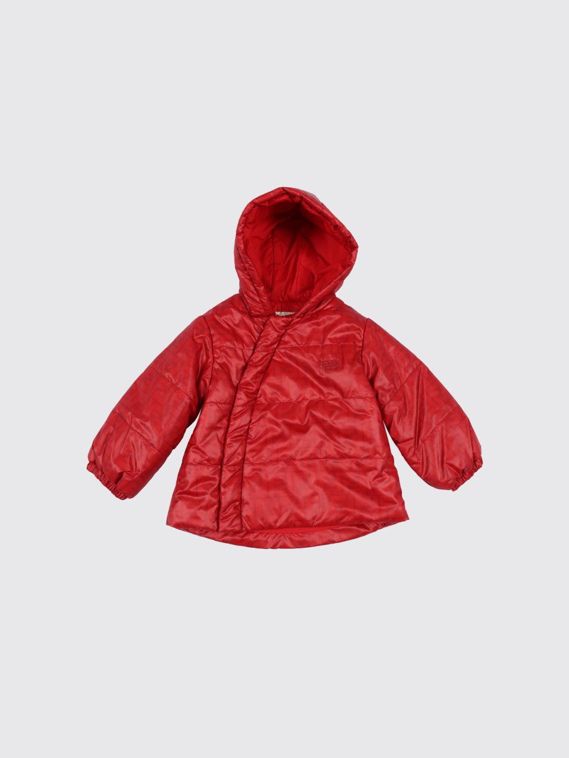 FENDI Piumino con cappuccio in nylon