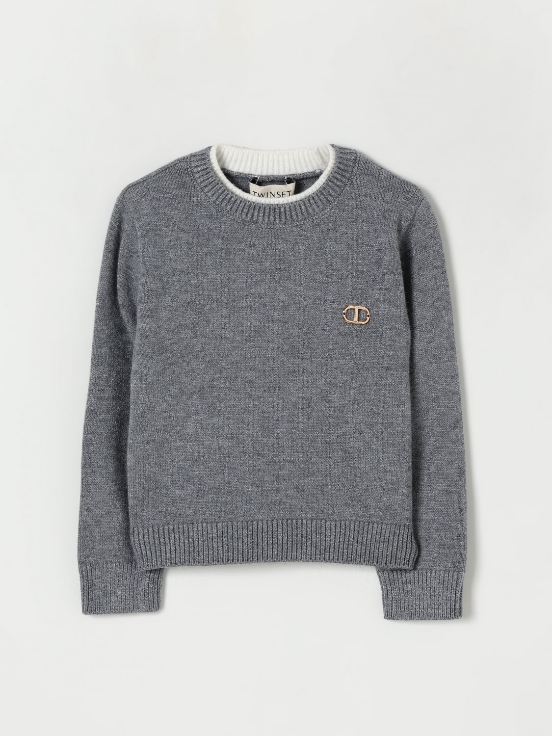 Twinset Sweater  Kids Color Grey In Gray
