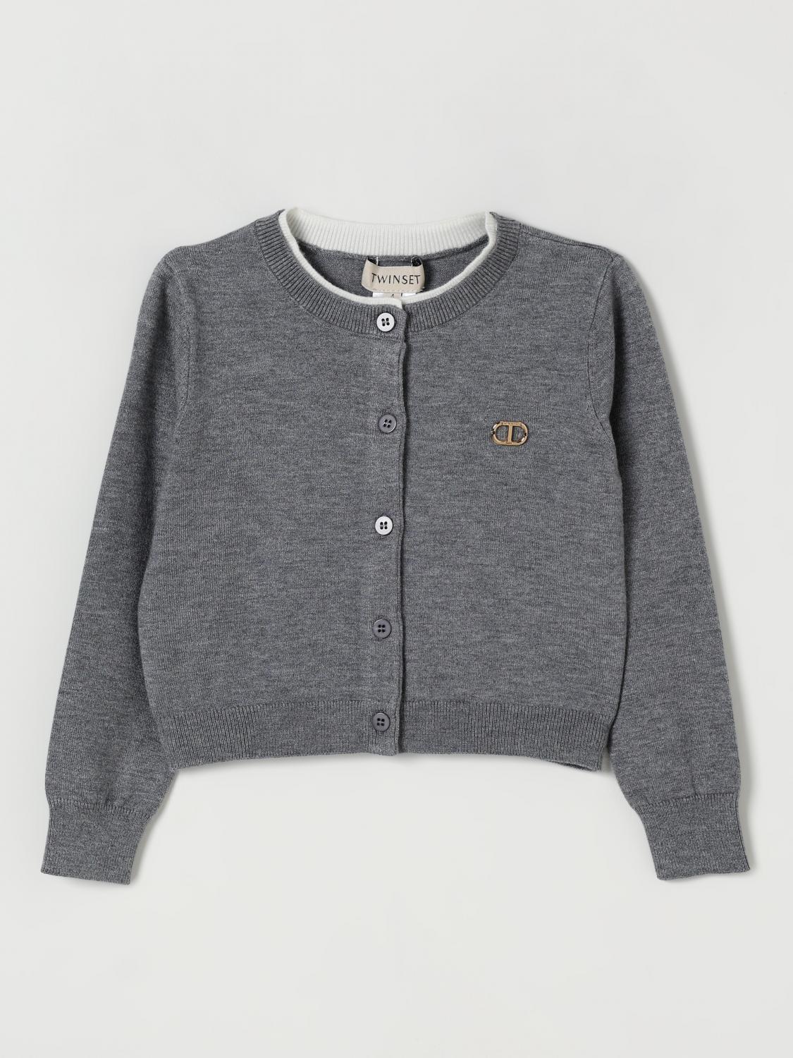 Twinset Sweater  Kids Color Grey In Gray