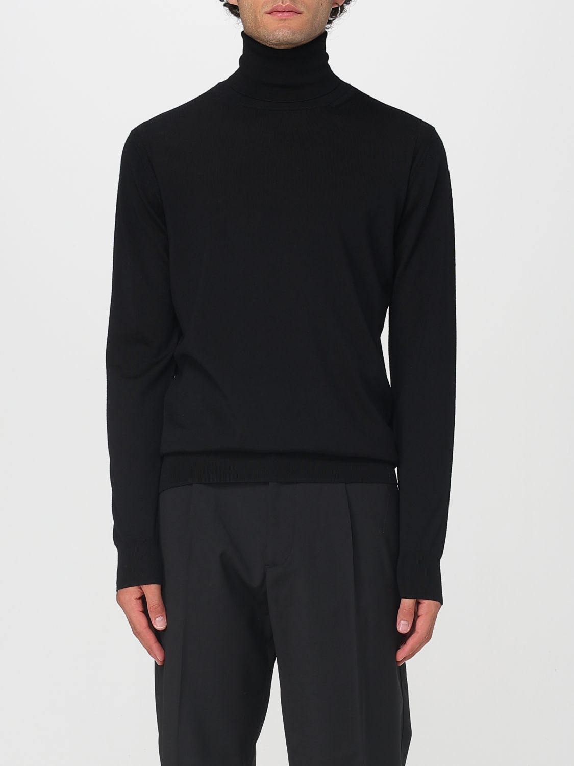 Paolo Pecora Sweater Men Color Black In Black