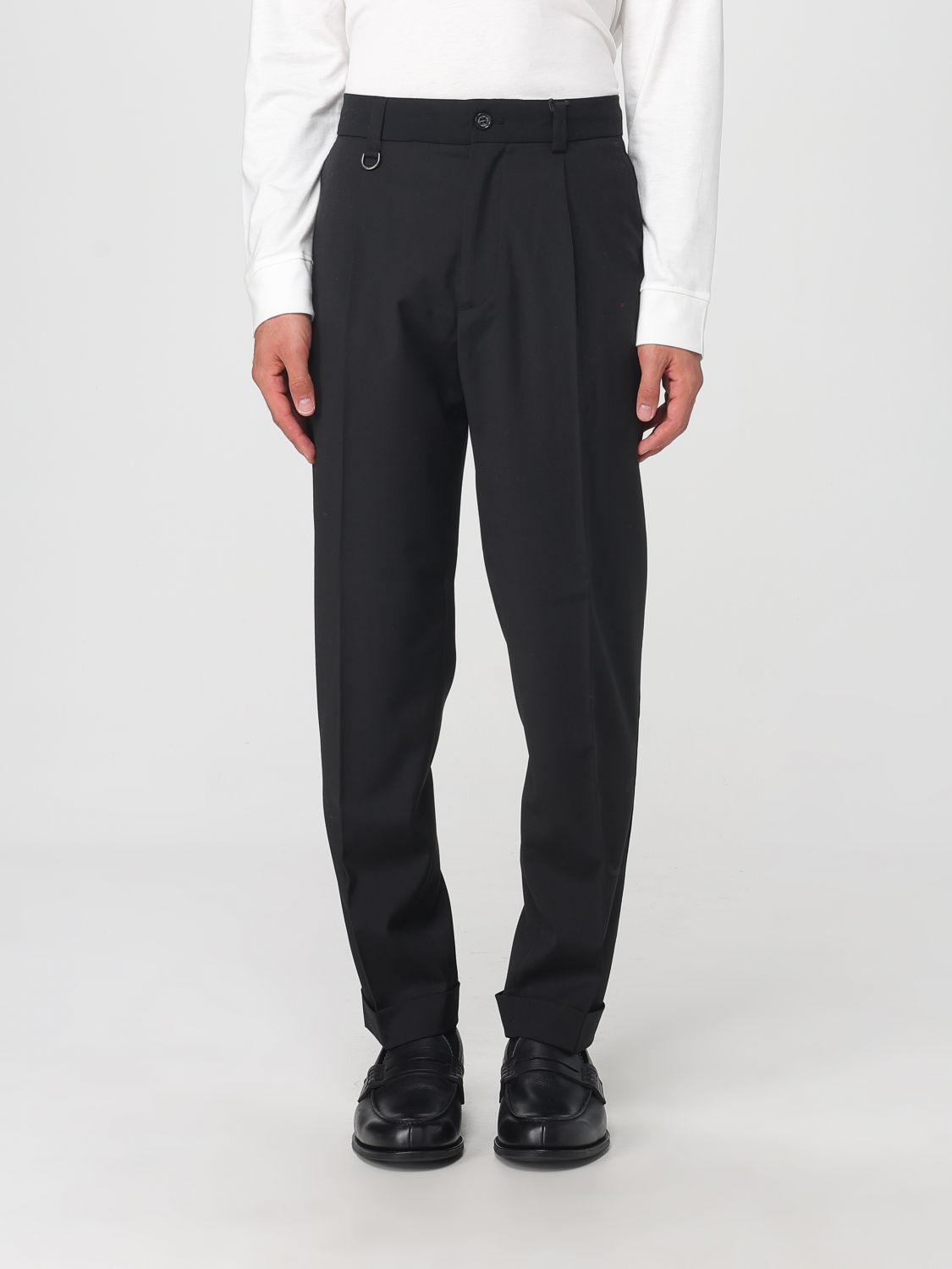 Paolo Pecora Pants  Men Color Black In Black