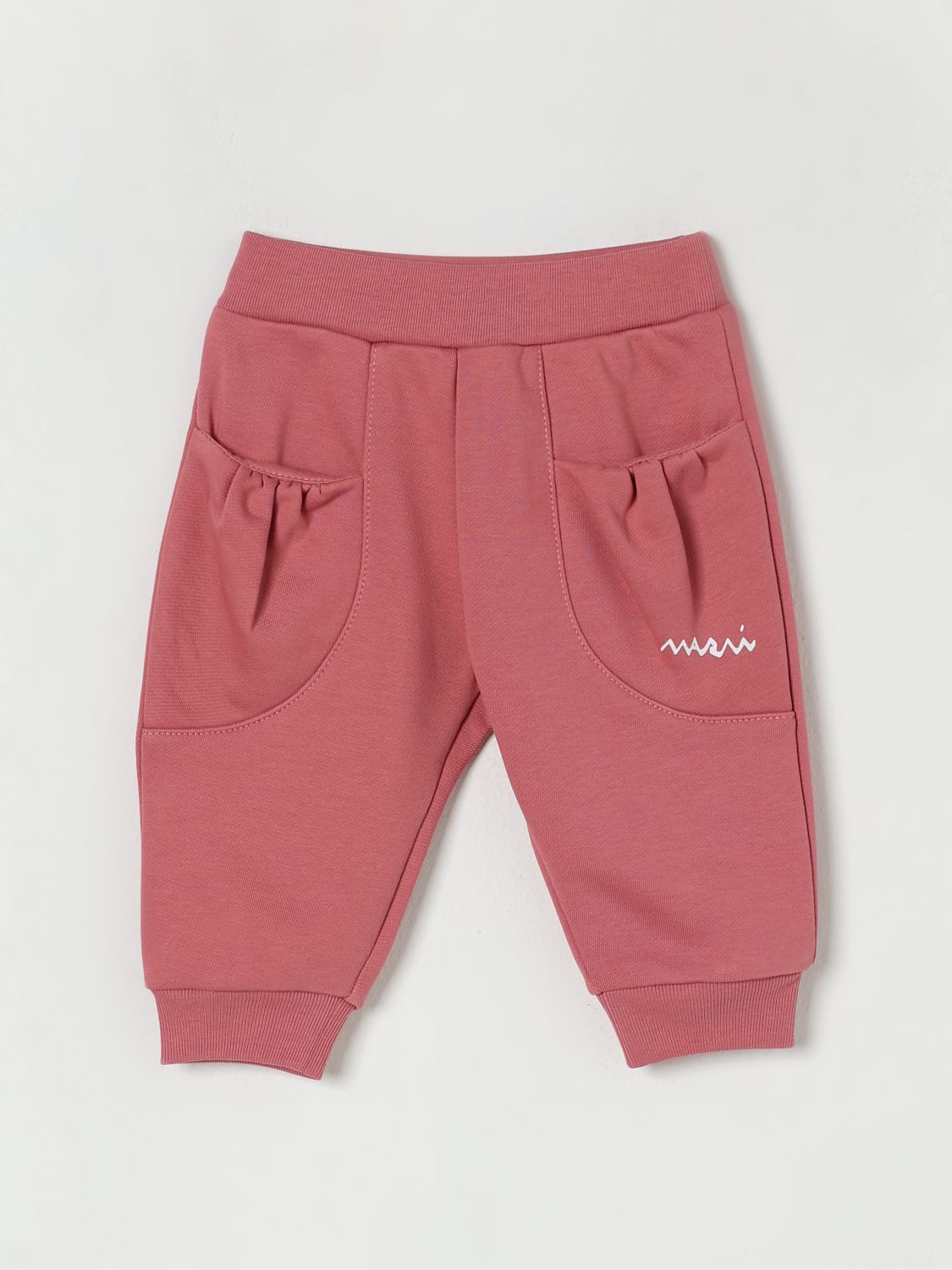 Marni Pants Kids Color Violet In Pink