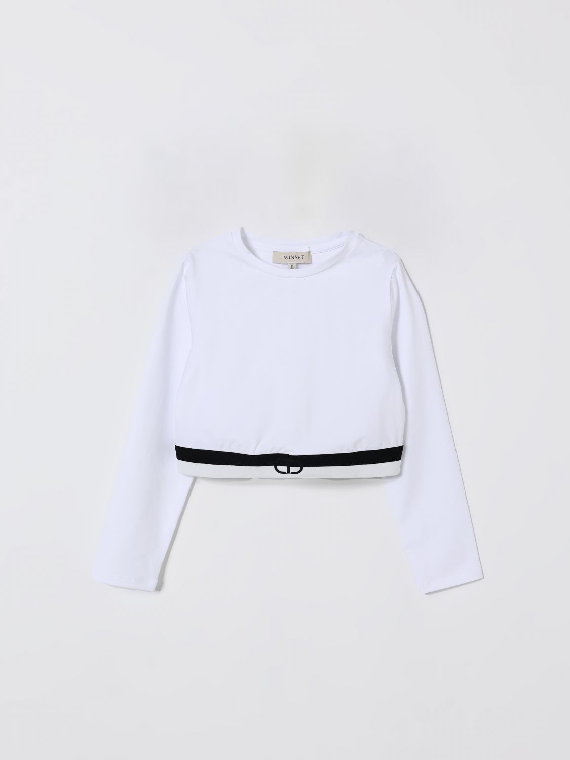 Twinset T-shirt  Kids Color Beige In White