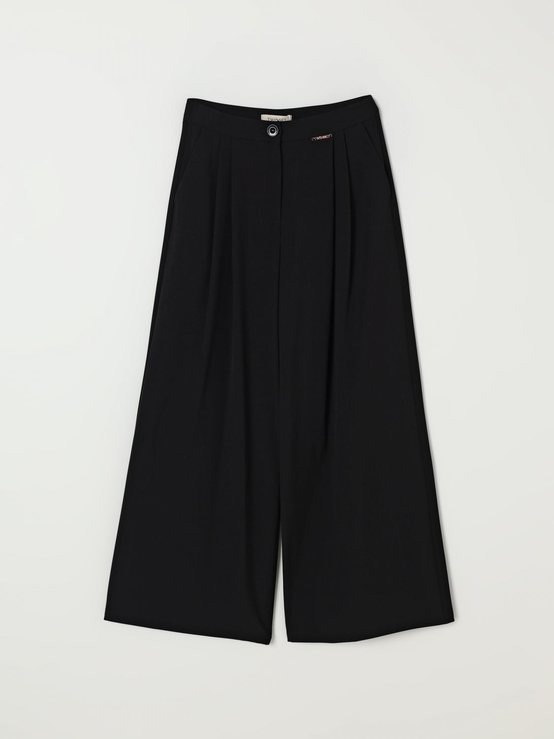 Twinset Pants Kids Color Black In Black