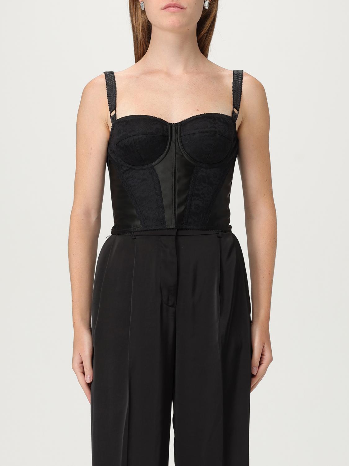 Dolce & Gabbana T-shirt Woman Color Black In Black