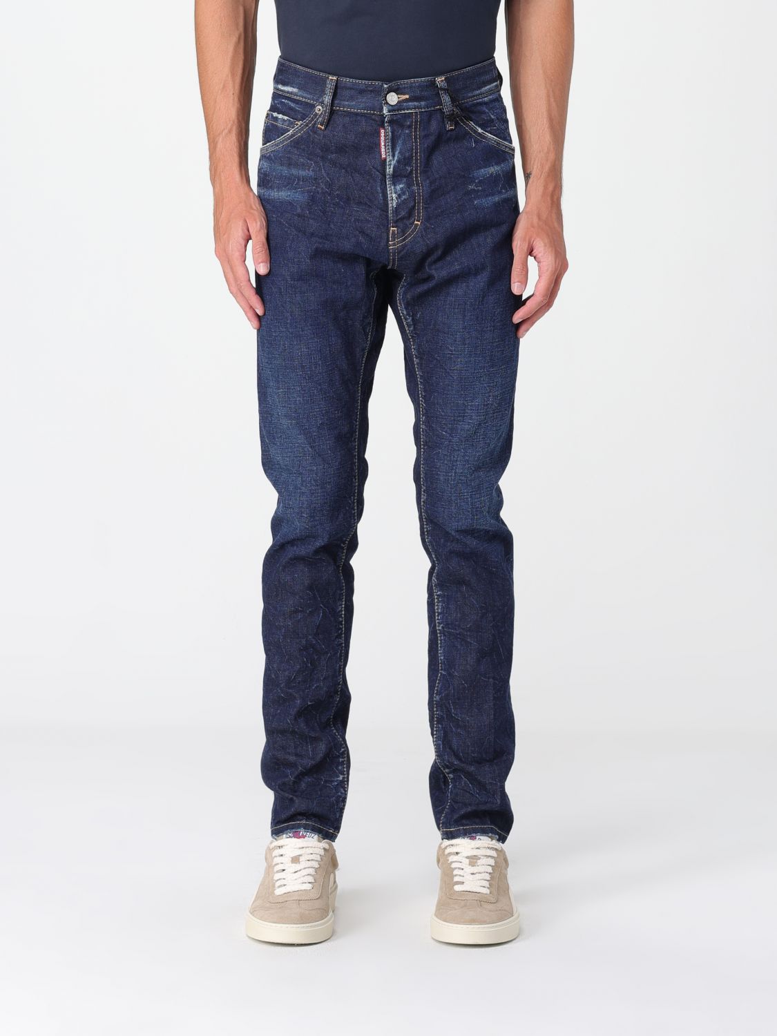 Dsquared2 Pants  Men Color Blue In Blue
