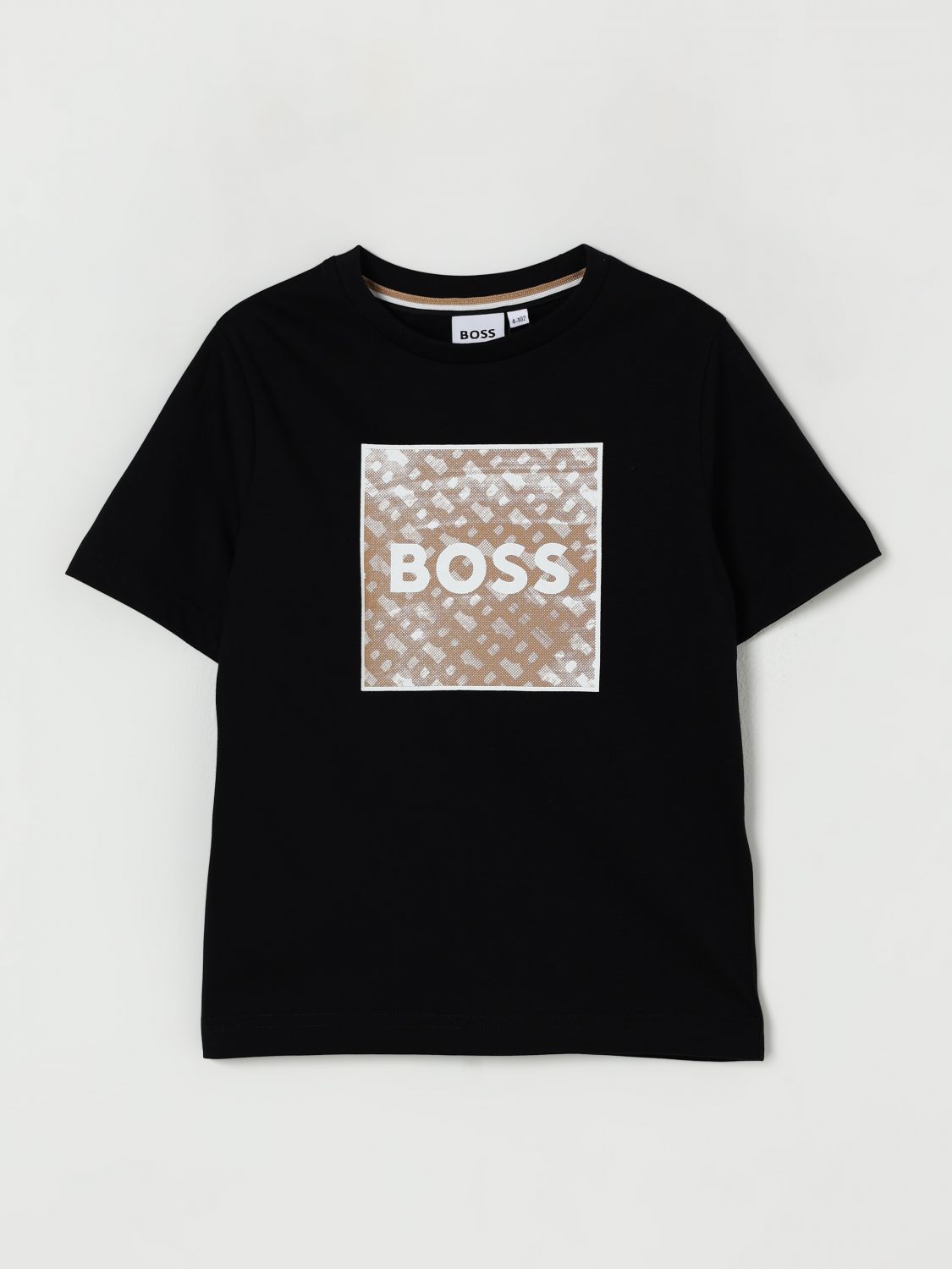 Hugo Boss T-shirt Boss Kids Color Black