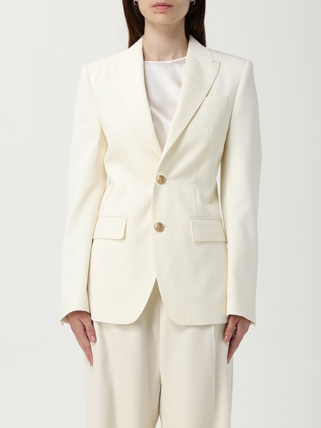 Dsquared2 Jacket  Woman Color White In White