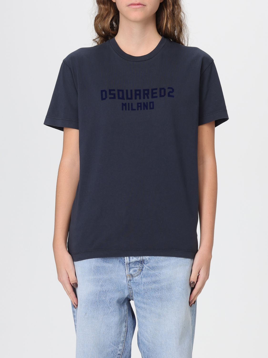 Dsquared2 T-shirt  Woman Color Blue In Blue