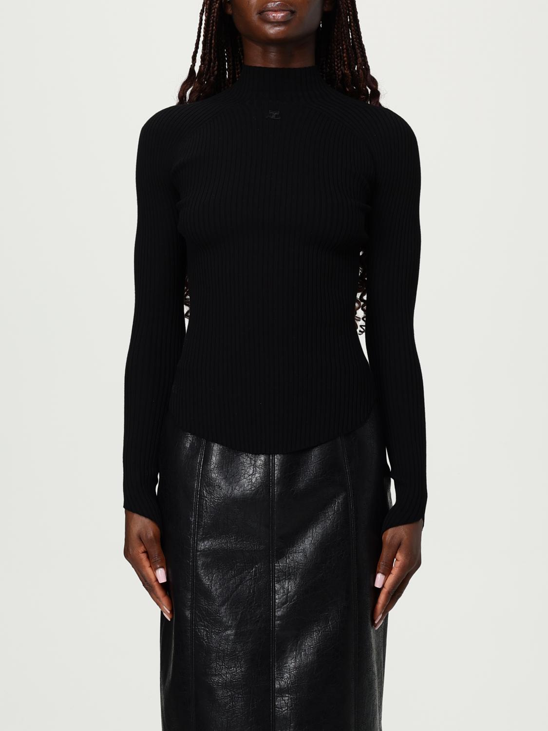 COURRÈGES Pullover Damen Farbe Schwarz