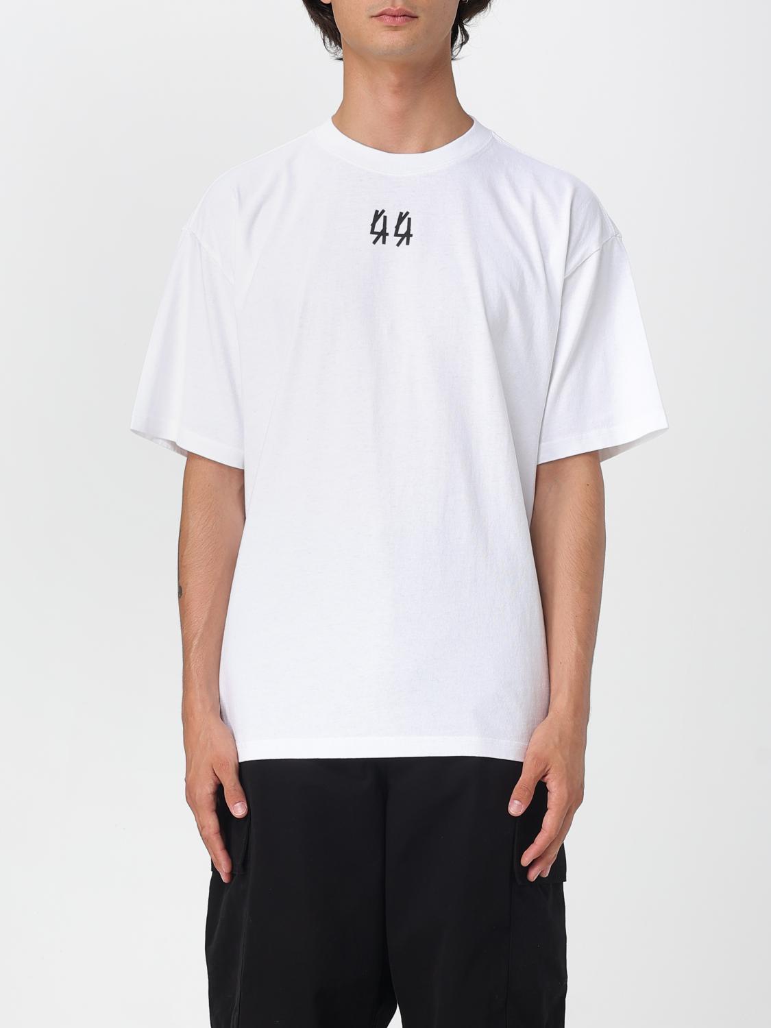 44 Label Group M White Oversized T-shirt  In White