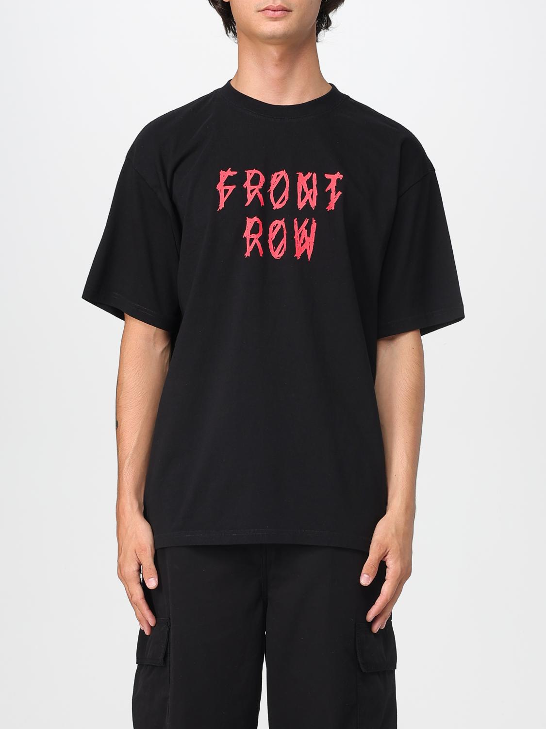 44 Label Group Drip Front Row T-shirt In Black