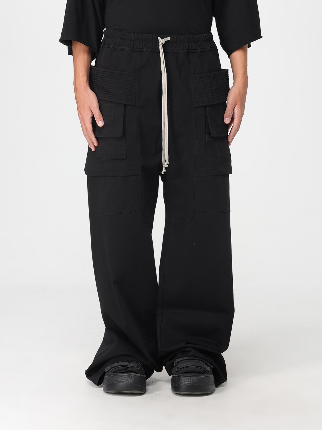 Rick Owens Drkshdw Pants Men Color Black In Black
