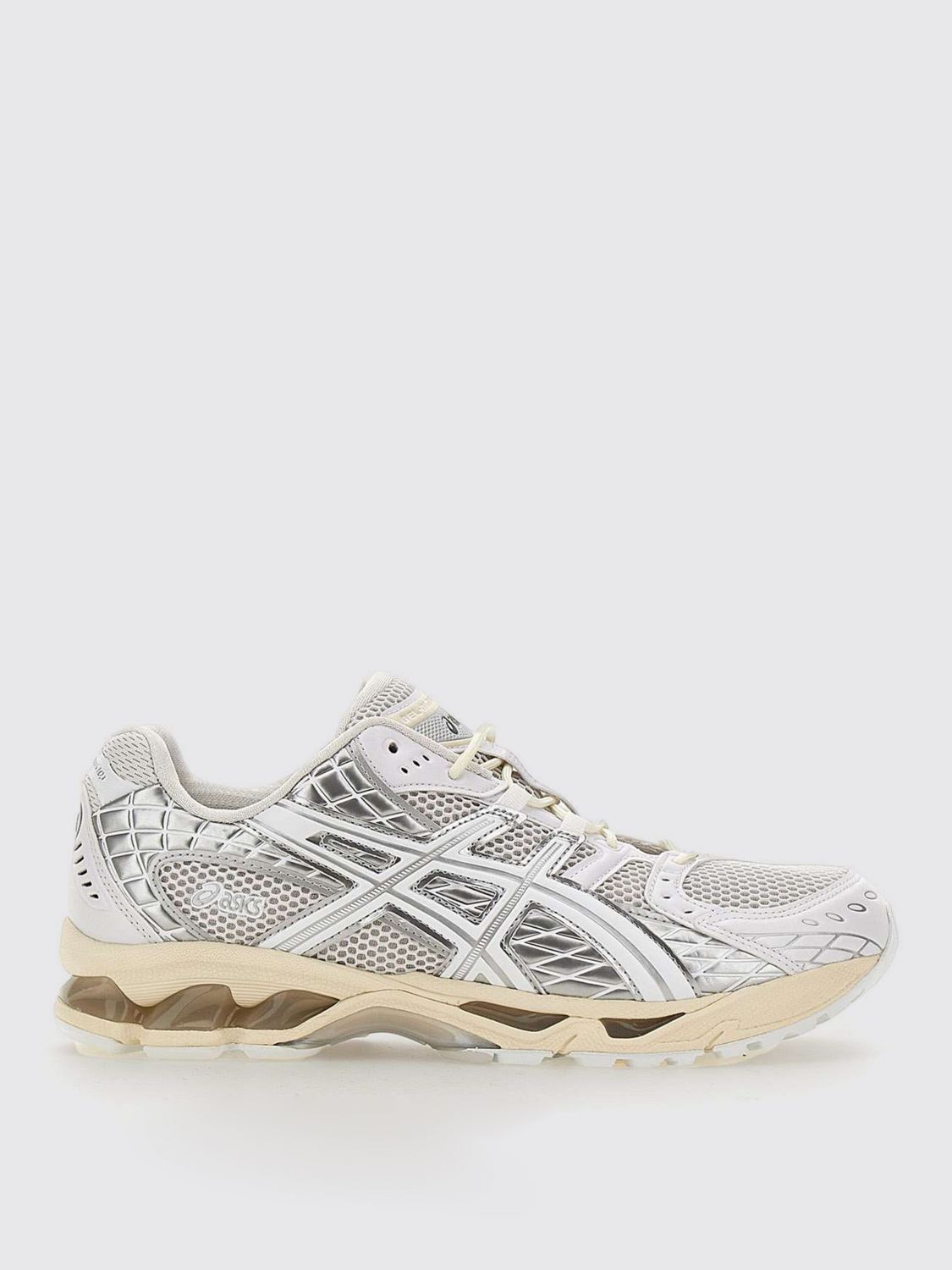 Asics Gel Nimbus 10 Sneakers With Signature Cushioning Technology In White