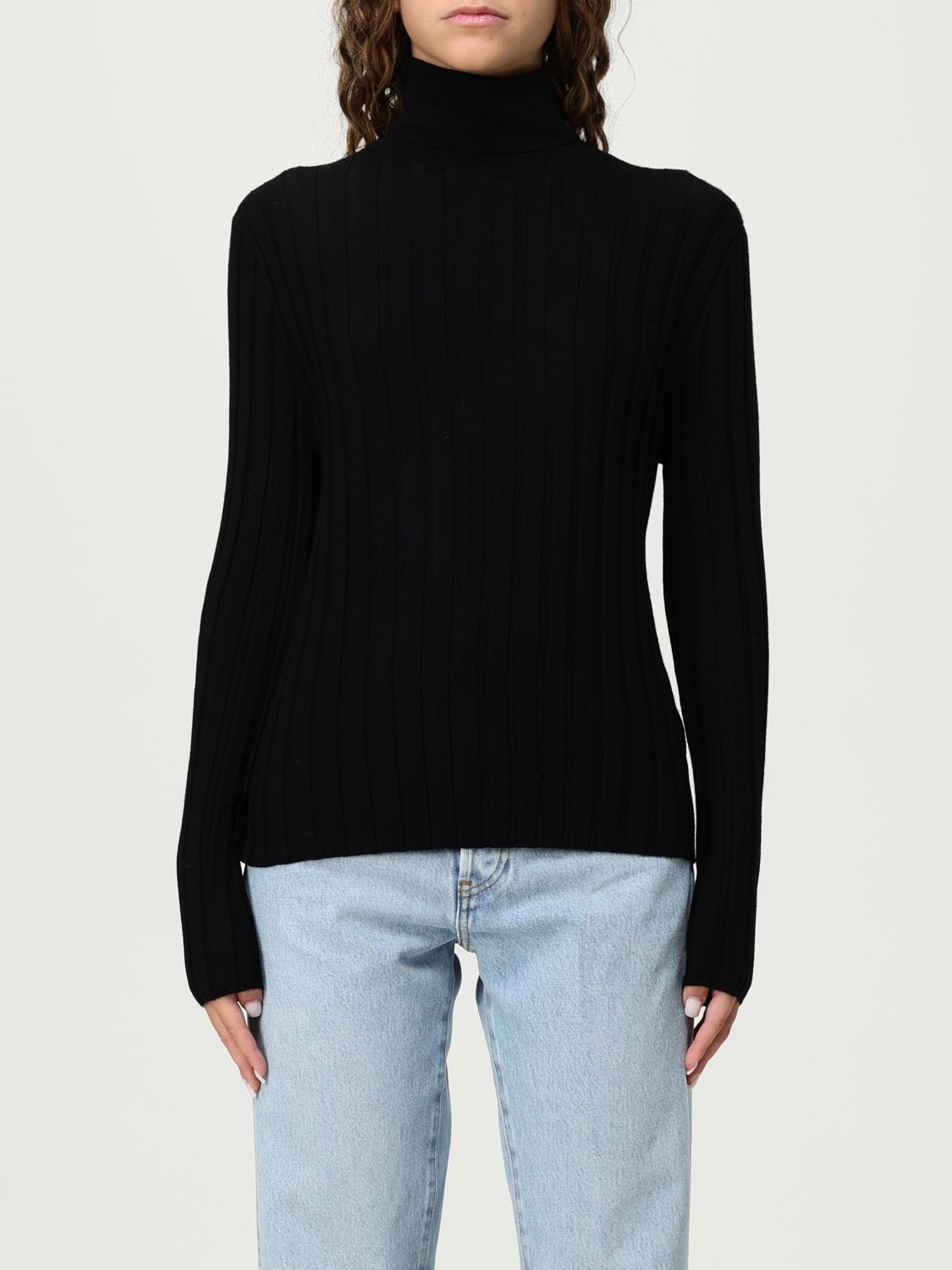 Allude Sweater Woman Color Black In Black