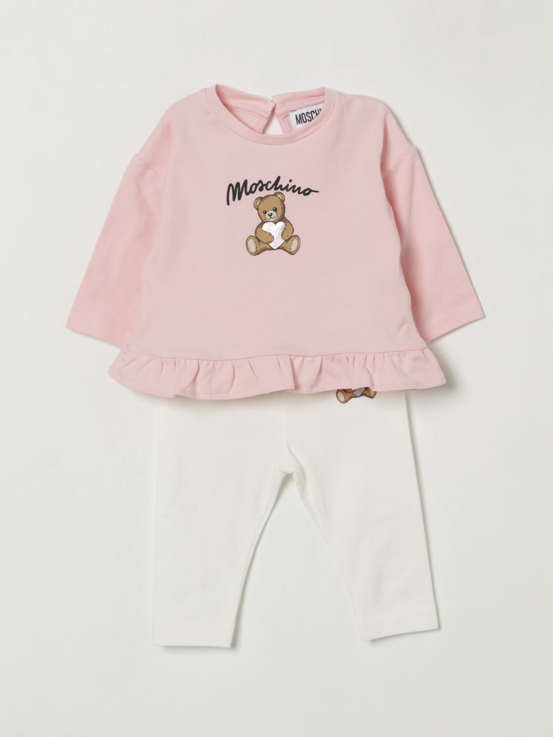 Moschino Jumpsuit  Kids Color Pink In Pink