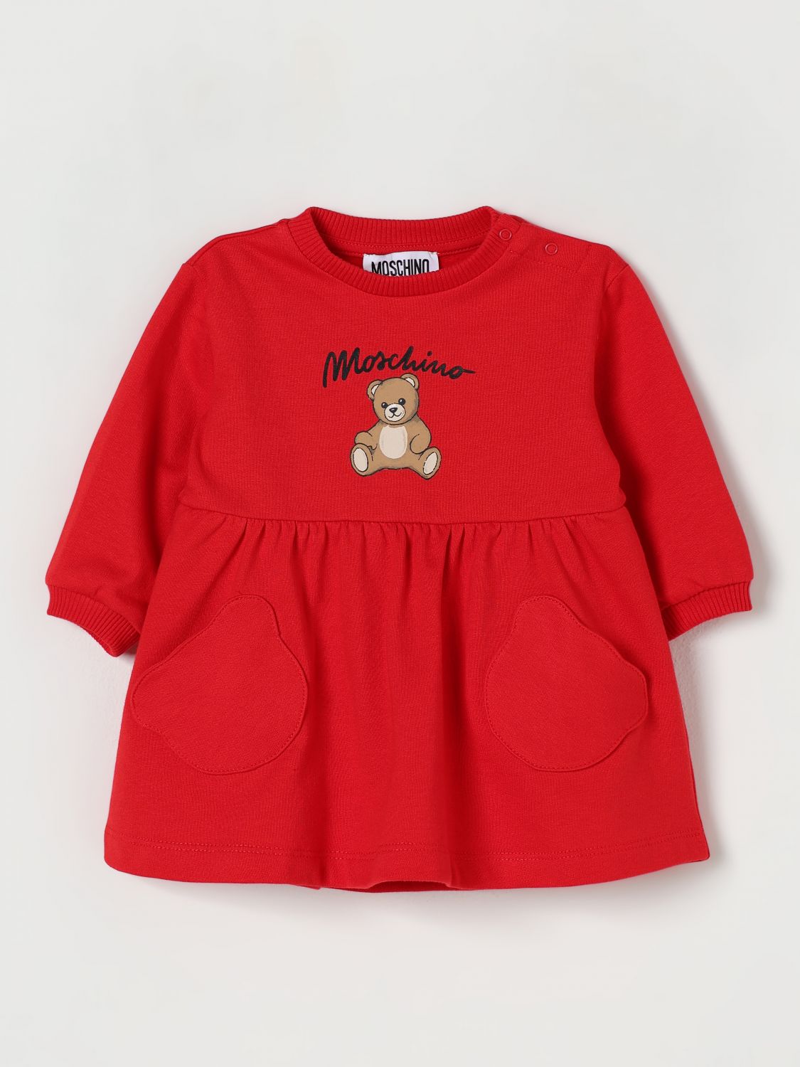 Moschino Romper  Kids Color Red In Red