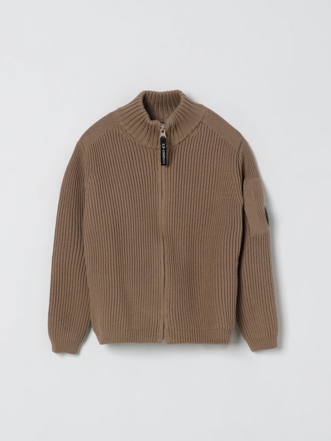 C.p. Company Sweater C. P. Company Kids Color Brown In Brown
