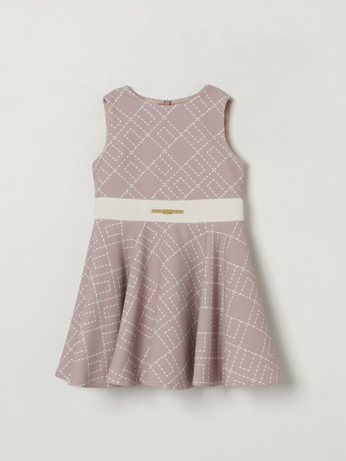 Elisabetta Franchi La Mia Bambina Romper  Kids Color Blush Pink In Pink